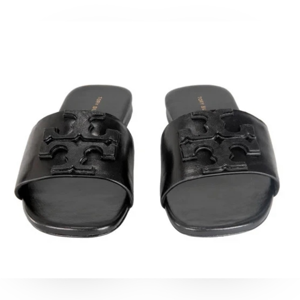 Tory Burch Women's Ines Leather Flat
Slide NIB size 7,8 in Black